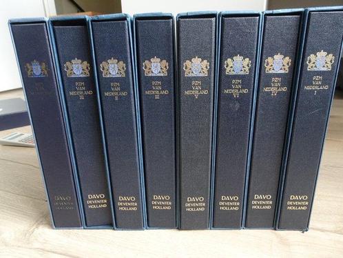 Netherlands - Accessoires  - 8 Davo albums voor, Postzegels en Munten, Postzegels | Nederland