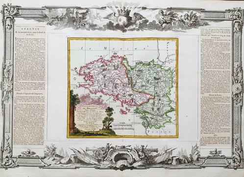 Europa - Frankrijk / Bretagne / Brest / Engels Kanaal;, Livres, Atlas & Cartes géographiques