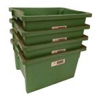 Schoeller Allibert Nestbare Stapelbak Groen 400x300x220 mm, Ophalen of Verzenden, Nieuw