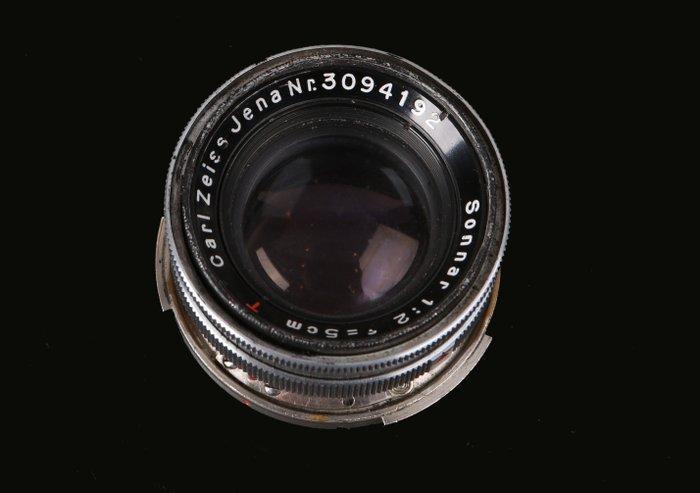 Carl Zeiss Jena Sonnar 50 mm Cameralens, TV, Hi-fi & Vidéo, Appareils photo analogiques