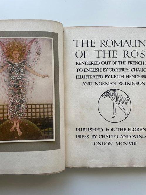 Geoffrey Chaucer - The Romaunt of the Rose (Limited,, Antiek en Kunst, Antiek | Boeken en Manuscripten