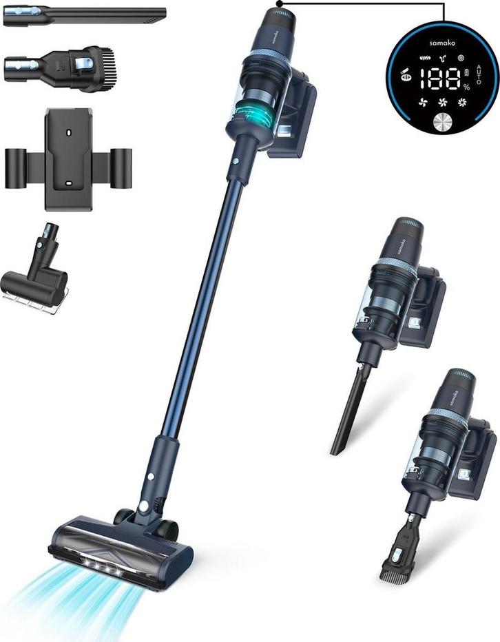 2dekans | Steelstofzuiger CleanDetect 450W - Kruimeldief -, Elektronische apparatuur, Stofzuigers, Ophalen of Verzenden