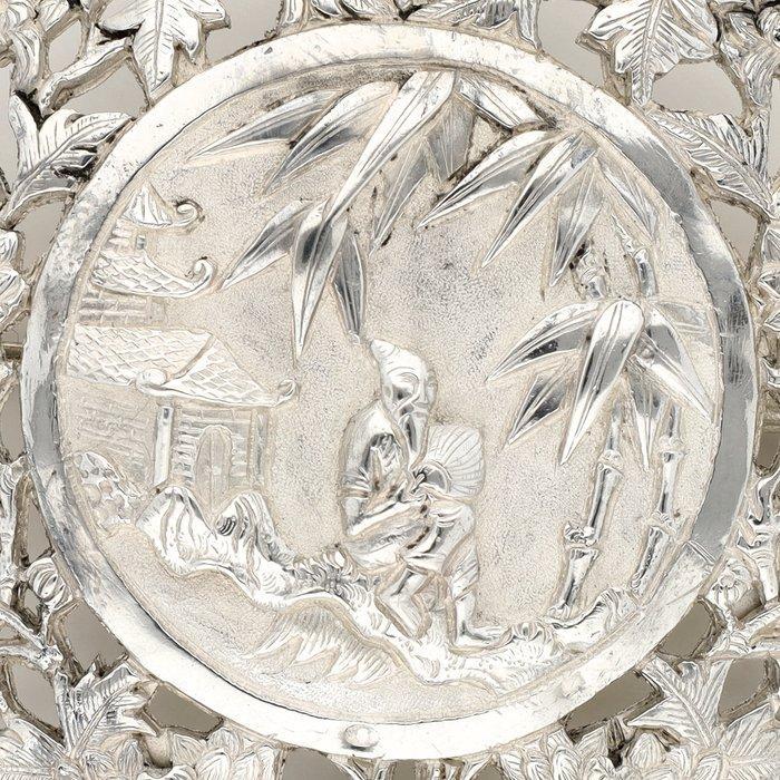 .950/1000 Zilver - Broche - Sans réserve, Antiek en Kunst, Antiek | Zilver en Goud