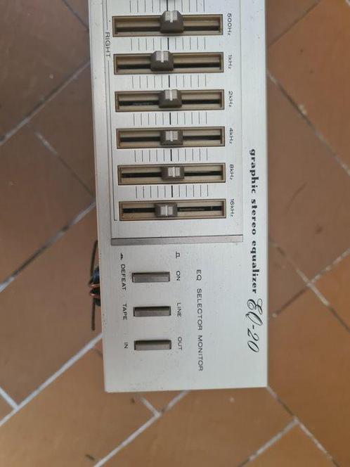 Marantz - EQ20 Stereo grafische equalizer, Audio, Tv en Foto, Radio's