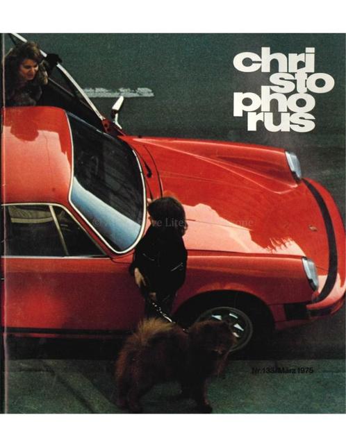 1975 PORSCHE CHRISTOPHORUS MAGAZINE 133 DUITS, Boeken, Auto's | Folders en Tijdschriften