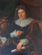 Britse school (XVIII) - Ritratto di drammaturgo in abiti