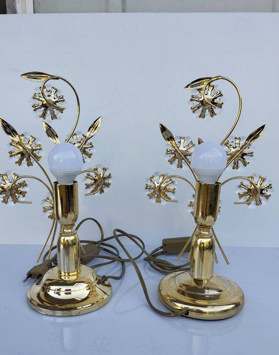 Bureaulamp (2) - Glas, Metaal, Antiek en Kunst, Curiosa en Brocante