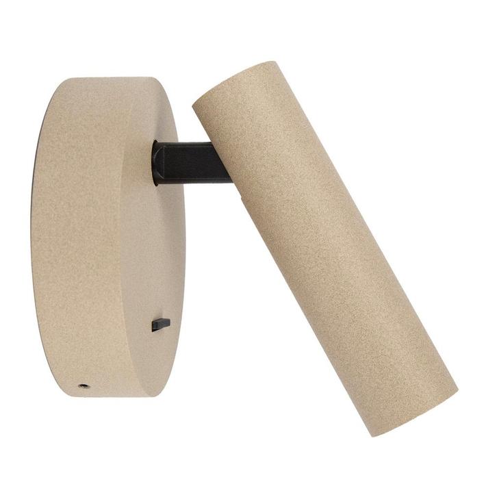 Wandlampen Viktor Richtbare Leeslamp Champagne Met Schakelaa, Huis en Inrichting, Lampen | Wandlampen, Nieuw, Verzenden