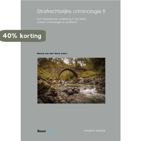 Strafrechtelijke criminologie / II / Pompe-reeks / 106, Boeken, Wetenschap, Zo goed als nieuw, Verzenden