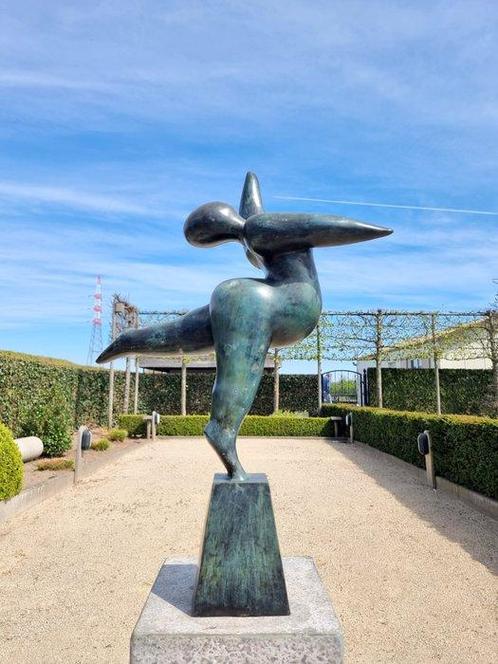 sculptuur, A modernist Ballerina - 70 cm - Brons, Antiek en Kunst, Kunst | Designobjecten