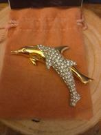 Swarovski - Beeldje - Broche dolfijnen limited edition -