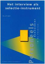 Interview als selectie-instrum. hetserie:personeelsman.i/d, Boeken, Verzenden, Gelezen, J.P. Abell