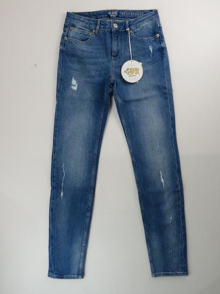 49R Jeans baggy jeans blauw maat 27 - relaxed nieuw top, Kleding | Dames, Broeken en Pantalons, Lang, Blauw, Maat 36 (S), Nieuw