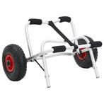 vidaXL Kajaktrolley inklapbaar 45 kg aluminium, Watersport en Boten, Verzenden, Nieuw