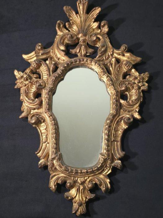 Wandspiegel - Verguld hout, Antiek en Kunst, Antiek | Meubels | Stoelen en Sofa's