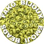 Fako Bijoux® - Emoji / Smiley Kralen - Acryl - 7mm -, Verzenden, Nieuw