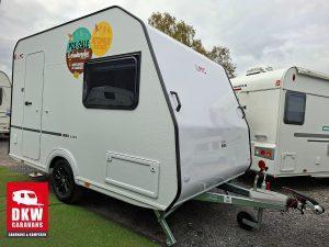 LMC e:dero 350D, Caravans en Kamperen, Caravans, 500 - 750 kg, Dwarsbed, LMC en Münsterland, Kleine zit, tot en met 2, Ophalen