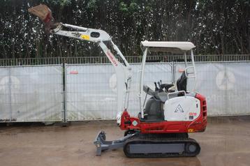 Veiling: Minigraver Takeuchi TB216 Diesel 2020, Articles professionnels, Ophalen