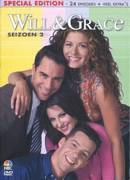 Will and grace seizoen 2 (dvd tweedehands film), CD & DVD, DVD | Action, Enlèvement ou Envoi