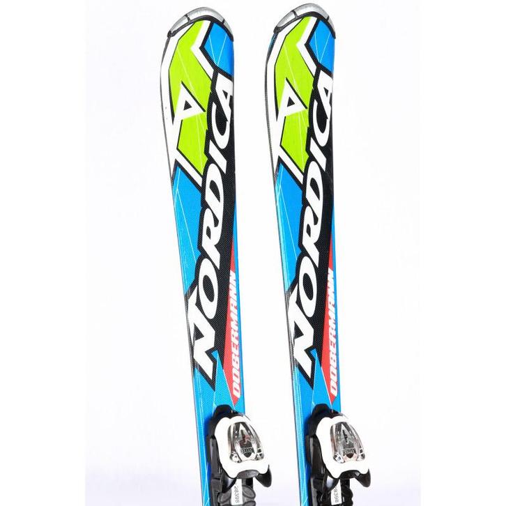 130 kinder skis NORDICA DOBERMANN TEAM J RACE + Marker 7, Sport en Fitness, Skiën en Langlaufen, Verzenden