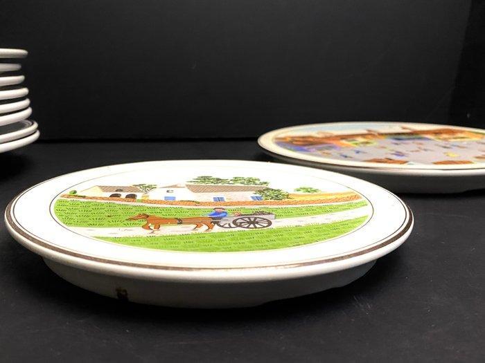Villeroy & Boch, Laplau Design Naif - Tafelservies (6) -, Antiek en Kunst, Antiek | Meubels | Tafels
