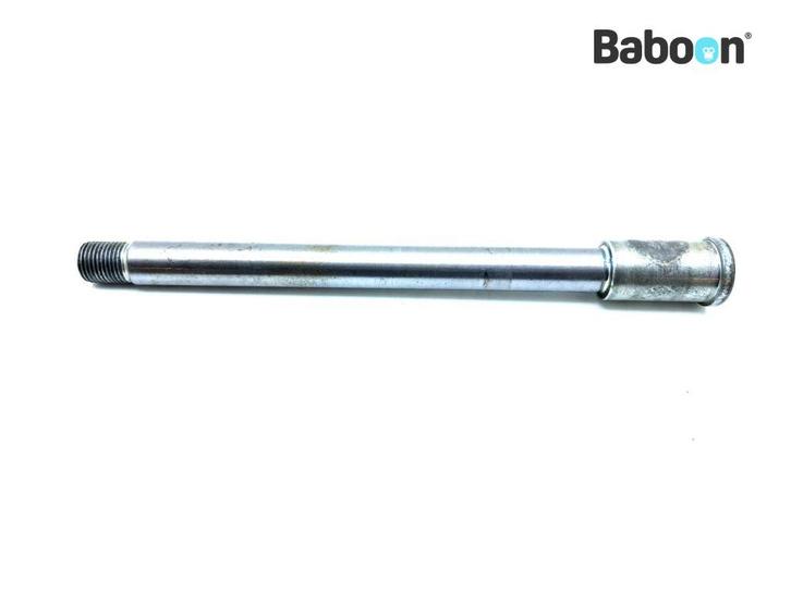 Voorwiel As Kawasaki ZR 750 Zephyr 1991-1997 (ZR750, Motoren, Onderdelen | Kawasaki, Gebruikt, Verzenden