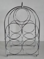 Wijnrek (2) - Chroom, Messing - geometrische rekken