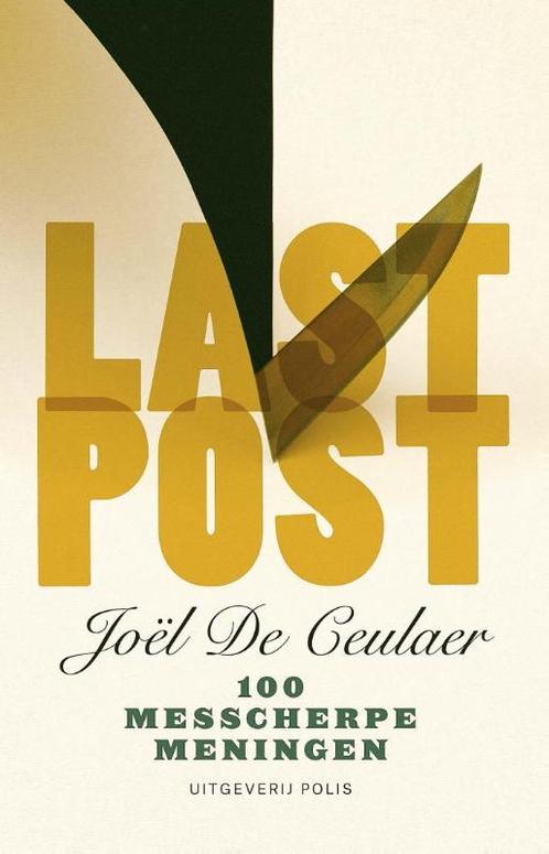 Lastpost 9789463100076 Joel de Ceulaer, Boeken, Hobby en Vrije tijd, Gelezen, Verzenden
