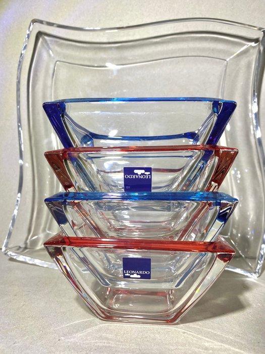 Set de coupelles en verre au design industriel - Leonardo -, Antiek en Kunst, Antiek | Meubels | Tafels