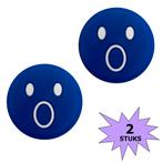 Fako Bijoux® - Tennisdemper - Emoji - Verbaasd Blauw - 2, Sport en Fitness, Verzenden, Nieuw