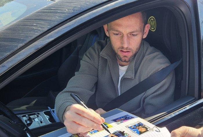 Inter Milan - Italiaanse voetbal competitie - Stefan De Vrij, Verzamelen, Overige Verzamelen