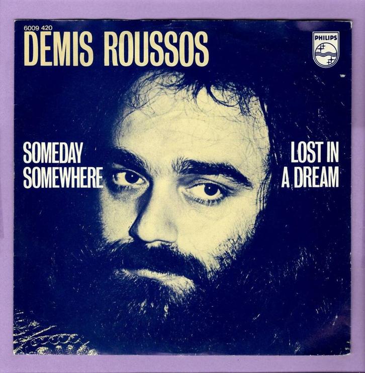 Demis Roussos – Someday Somewhere / Lost In A Dream (1-7-Vi, Cd's en Dvd's, Vinyl Singles, Ophalen of Verzenden