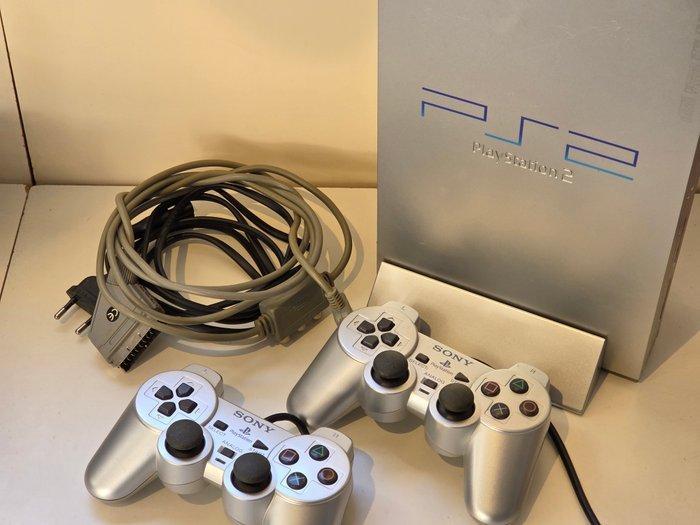 Sony - Playstation 2 (PS2) - silver - Spelcomputer, Games en Spelcomputers, Spelcomputers | Overige Accessoires