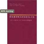 ONDERHANDELEN 9789052610313 RINNOOY KAN, Boeken, Verzenden, Gelezen, RINNOOY KAN
