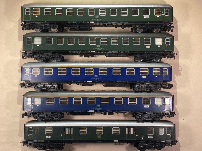Märklin H0 - 4044,4051,4052 - Modeltrein personenwagonset, Hobby en Vrije tijd, Modeltreinen | H0