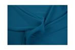 15 meter chiffon stof - petrol, Overige kleuren, Verzenden, 120 cm of meer, Polyester