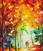 Olga Nowak - A walk for two, Antiek en Kunst