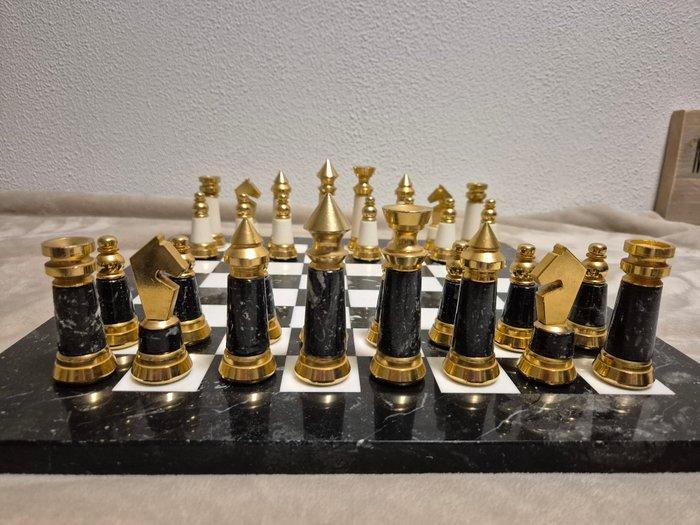 Italfama - Schaakspel - Messing, Antiek en Kunst, Curiosa en Brocante