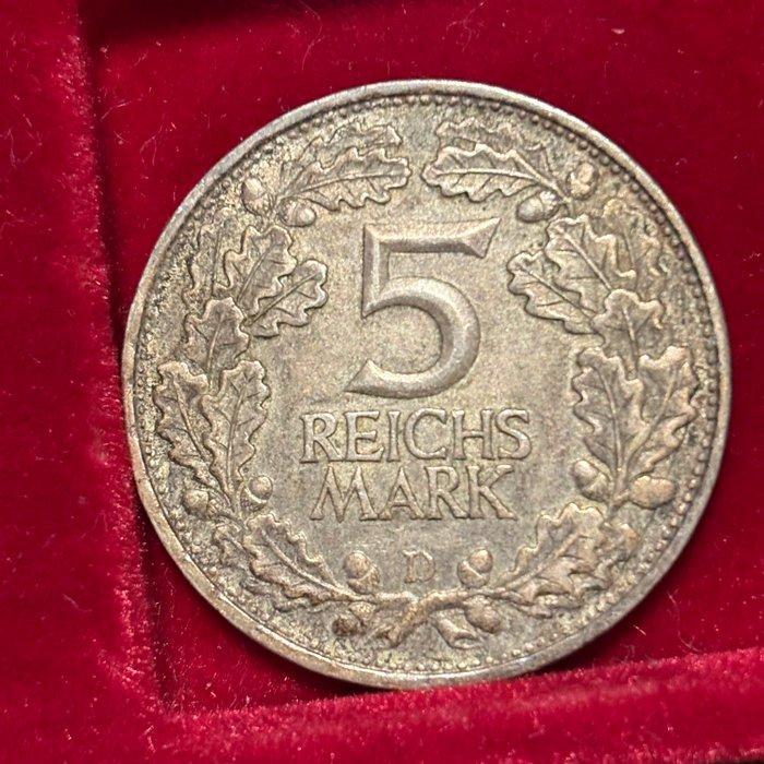 Duitsland, Weimar Republiek 5 Reichsmark 1925 / 1000th Year, Timbres & Monnaies, Monnaies | Europe | Monnaies non-euro