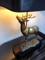 regina - Tafellamp - Messing - Stag, Antiek en Kunst