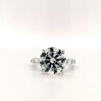 Zonder Minimumprijs - Ring - 18 karaat Witgoud - 5.99ct. tw., Nieuw