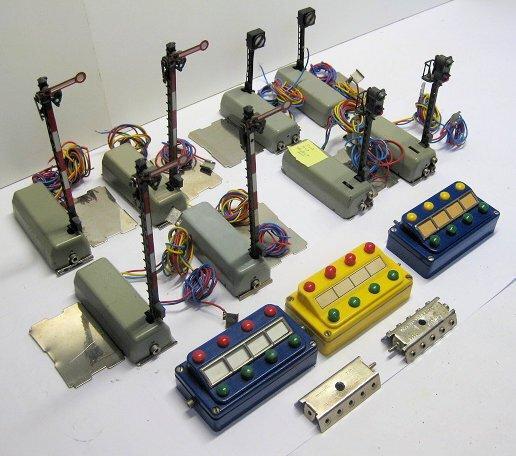 Märklin H0 - 7039, 7042, 7188, 7209, 7072, 7211 - Signalen, Hobby en Vrije tijd, Modeltreinen | H0