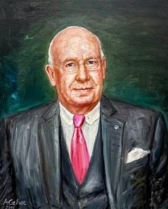 Albrecht Gehse (1955) - Portrait, Antiek en Kunst, Kunst | Schilderijen | Klassiek