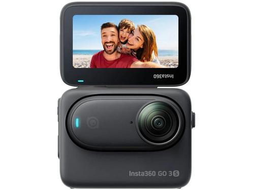 Insta360 GO 3S - Actioncam - 4K video-opnamen - Zwart, Huis en Inrichting, Woonaccessoires | Overige, Zo goed als nieuw, Verzenden