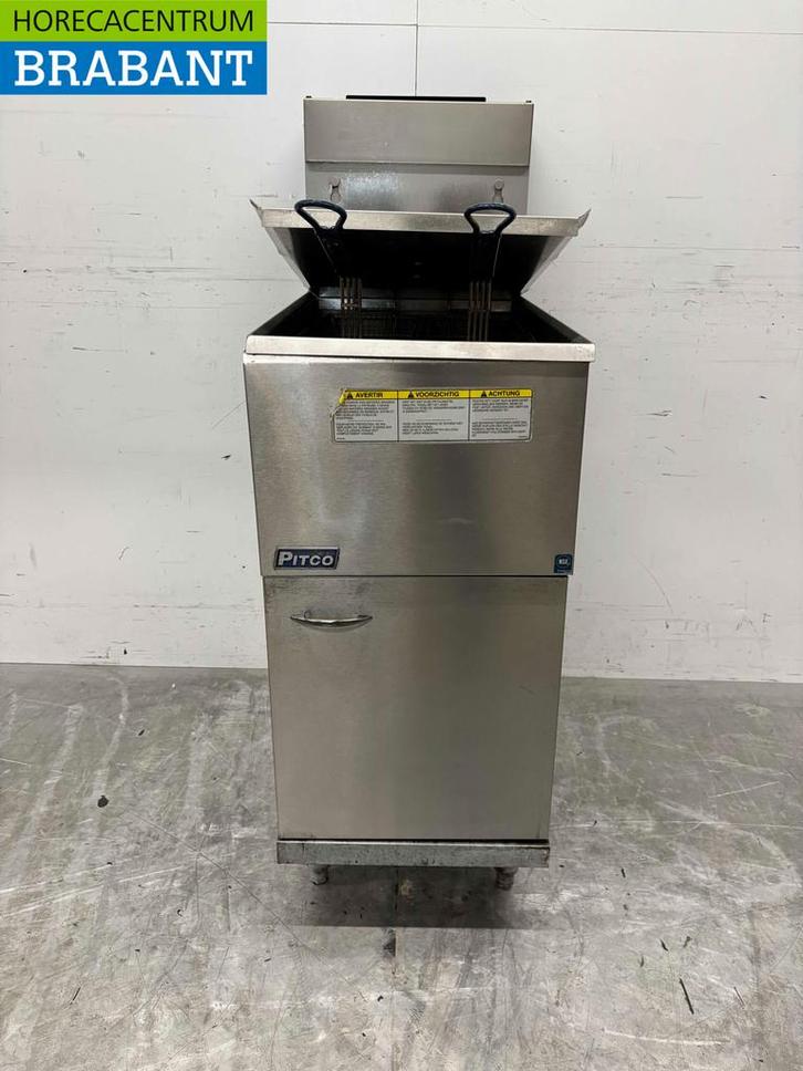 RVS Pitco 35C Friteuse frituur 18 liter Aardgas GAS Horeca, Zakelijke goederen, Horeca | Keukenapparatuur, Ophalen of Verzenden