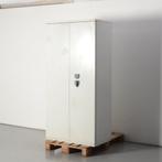 Polifer kluis, lichtgrijs, 189 x 93 cm, incl. 4 legborden..., Ophalen of Verzenden, Gebruikt
