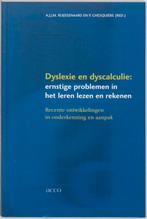 Dyslexie en dyscalculie 9789033451485, Verzenden, Zo goed als nieuw
