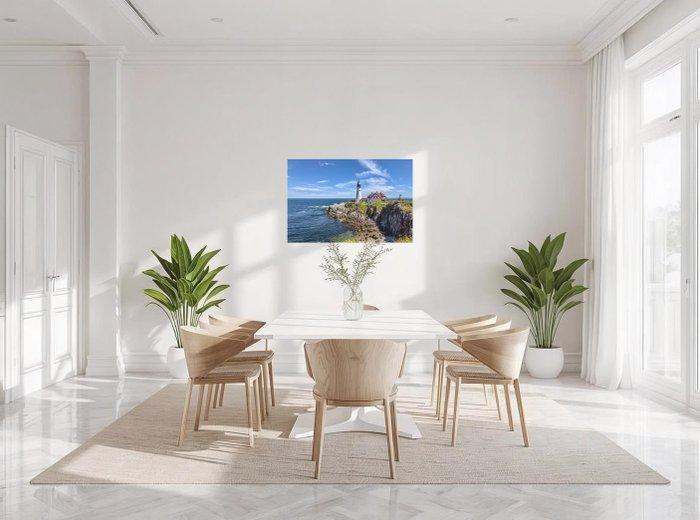 Viktoria Farkas - Coastal Serenity at Cape Elizabeth - Fine, Antiquités & Art, Art | Objets design