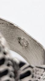 Lapis lazuli - Zilver - Ring, Antiek en Kunst