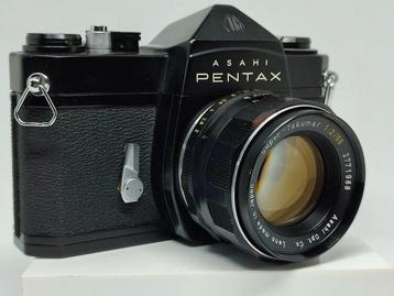 Asahi, Pentax Rare Asahi Pentax sl & super-Takumar 55mm f2, Audio, Tv en Foto, Fotocamera's Analoog, Nieuw